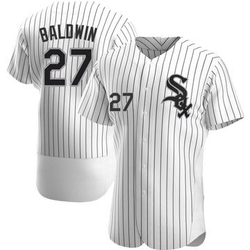 Authentic Brooks Baldwin Men's Chicago White Sox White Home Jersey