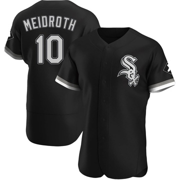 Authentic Chase Meidroth Men's Chicago White Sox Black Alternate Jersey