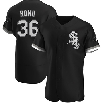 Authentic Drew Romo Men's Chicago White Sox Black Alternate Jersey