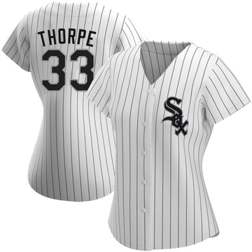 Authentic Drew Thorpe Women's Chicago White Sox White Home Jersey