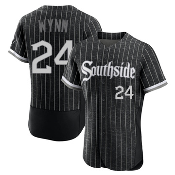 Authentic Early Wynn Men's Chicago White Sox Black 2021 City Connect Jersey