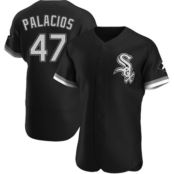 Authentic Joshua Palacios Men's Chicago White Sox Black Alternate Jersey