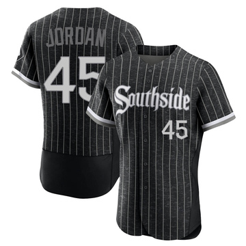 Authentic Michael Jordan Men's Chicago White Sox Black 2021 City Connect Jersey