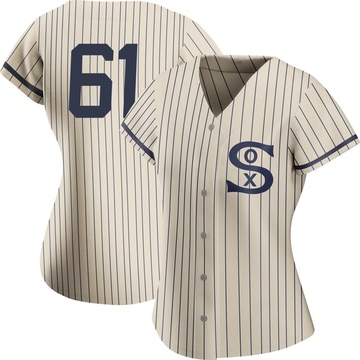 Authentic Nicholas Padilla Women's Chicago White Sox Cream 2021 Field of Dreams Jersey