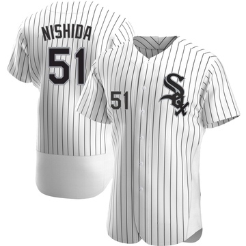 Authentic Rikuu Nishida Men's Chicago White Sox White Home Jersey