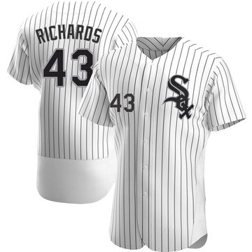 Authentic Trevor Richards Men's Chicago White Sox White Home Jersey