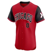 Elite Billy Hamilton Men's Chicago White Sox Red/Black 2025 City Connect Jersey