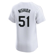 Elite Rikuu Nishida Men's Chicago White Sox White Home Jersey