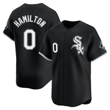Limited Billy Hamilton Men's Chicago White Sox Black Alternate Jersey