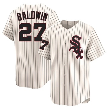 Limited Brooks Baldwin Youth Chicago White Sox Cream Throwback Cooperstown Jersey