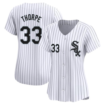 Limited Drew Thorpe Women's Chicago White Sox White Home Jersey