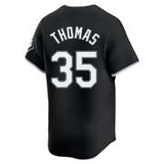 Limited Frank Thomas Men's Chicago White Sox Black Alternate Jersey