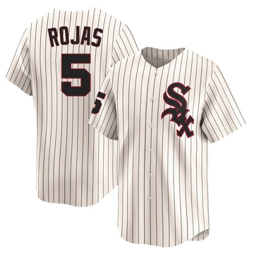 Limited Josh Rojas Youth Chicago White Sox Cream Throwback Cooperstown Jersey