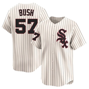 Limited Ky Bush Youth Chicago White Sox Cream Throwback Cooperstown Jersey