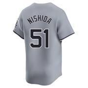 Limited Rikuu Nishida Men's Chicago White Sox Gray Road Jersey