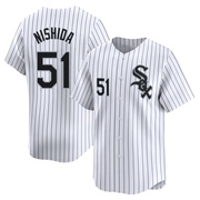Limited Rikuu Nishida Men's Chicago White Sox White Home Jersey