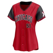 Limited Rikuu Nishida Women's Chicago White Sox Red/Black 2025 City Connect Jersey