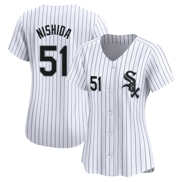 Limited Rikuu Nishida Women's Chicago White Sox White Home Jersey