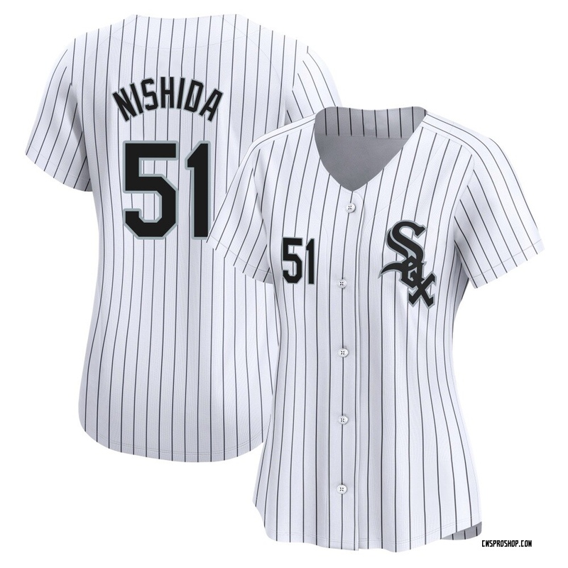 Limited Rikuu Nishida Women's Chicago White Sox White Home Jersey