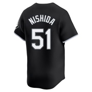 Limited Rikuu Nishida Youth Chicago White Sox Black Alternate Jersey
