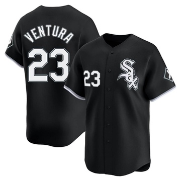 Limited Robin Ventura Youth Chicago White Sox Black Alternate Jersey