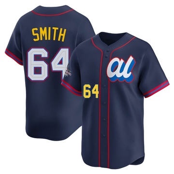 Limited Shane Smith Men's Chicago White Sox Navy American League 2025 All-Star Edition Jersey