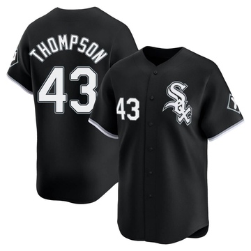 Limited Trayce Thompson Men's Chicago White Sox Black Alternate Jersey
