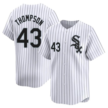 Limited Trayce Thompson Men's Chicago White Sox White Home Jersey