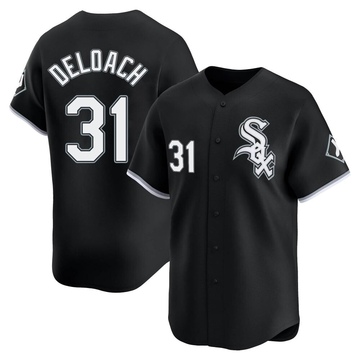 Limited Zach DeLoach Youth Chicago White Sox Black Alternate Jersey