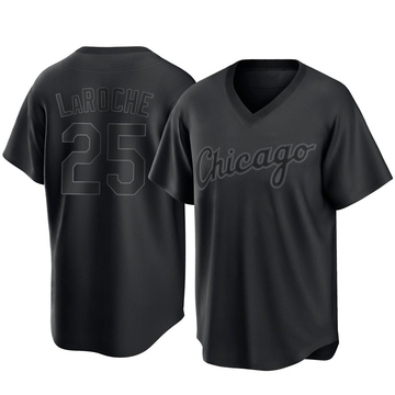 Replica Adam LaRoche Men's Chicago White Sox Black Pitch Fashion Jersey