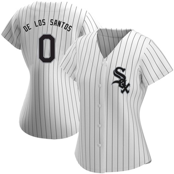 Replica Alexander De Los Santos Women's Chicago White Sox White Home Jersey