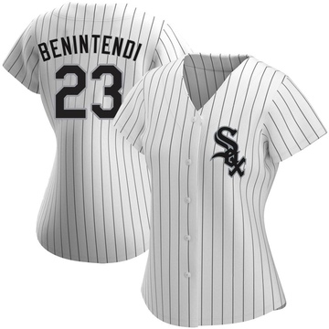 Replica Andrew Benintendi Women's Chicago White Sox White Home Jersey