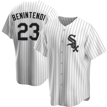 Replica Andrew Benintendi Youth Chicago White Sox White Home Jersey