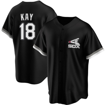 Replica Anthony Kay Men's Chicago White Sox Black Spring Training Jersey