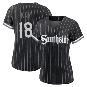 Replica Anthony Kay Women's Chicago White Sox Black 2021 City Connect Jersey
