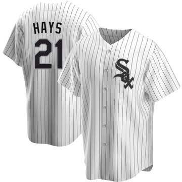 Replica Austin Hays Men's Chicago White Sox White Home Jersey