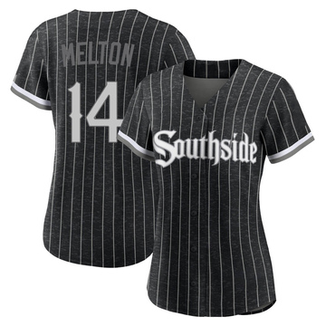 Replica Bill Melton Women's Chicago White Sox Black 2021 City Connect Jersey