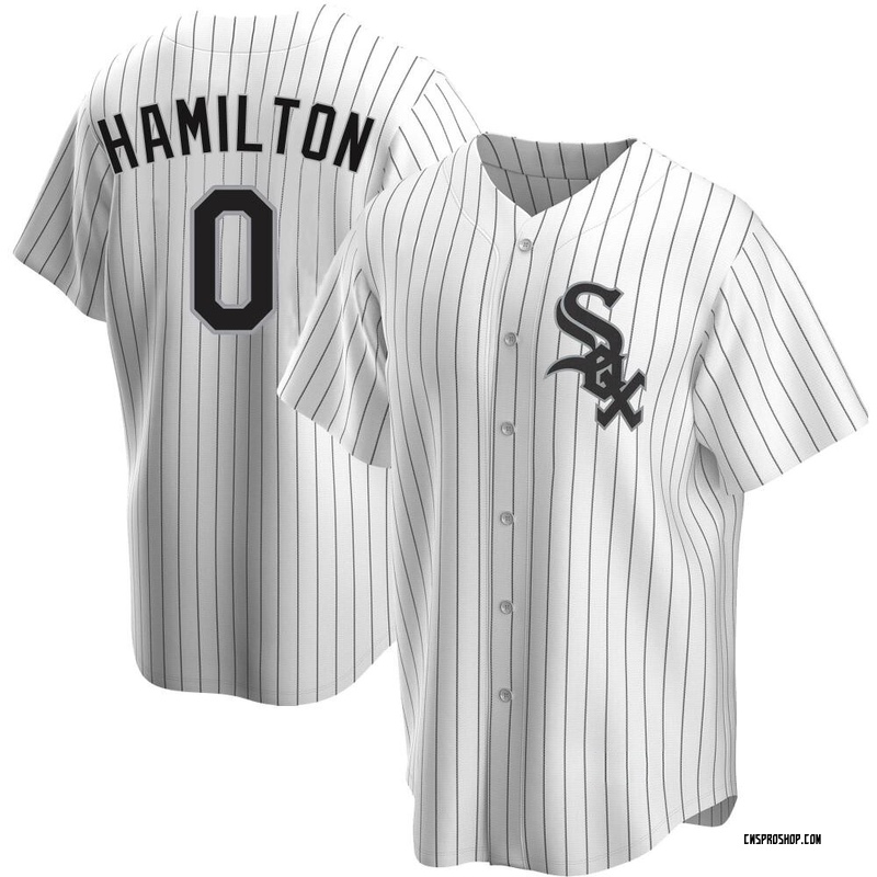 Replica Billy Hamilton Men's Chicago White Sox White Home Jersey