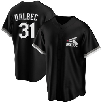 Replica Bobby Dalbec Men's Chicago White Sox Black Spring Training Jersey