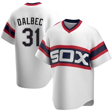 Replica Bobby Dalbec Youth Chicago White Sox White Cooperstown Collection Jersey