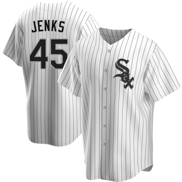 Replica Bobby Jenks Youth Chicago White Sox White Home Jersey