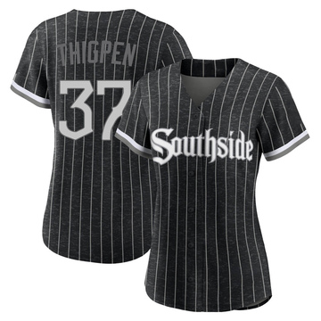 Replica Bobby Thigpen Women's Chicago White Sox Black 2021 City Connect Jersey