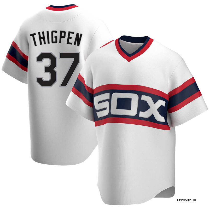 Replica Bobby Thigpen Youth Chicago White Sox White Cooperstown Collection Jersey