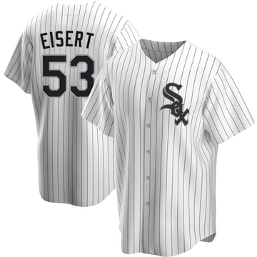 Replica Brandon Eisert Men's Chicago White Sox White Home Jersey
