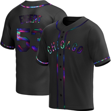 Replica Brandon Eisert Youth Chicago White Sox Black Holographic Alternate Jersey