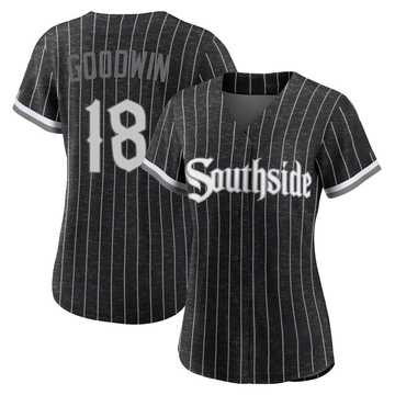 Replica Brian Goodwin Women's Chicago White Sox Black 2021 City Connect Jersey