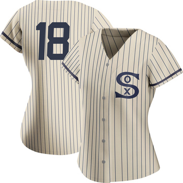 Replica Brian Goodwin Women's Chicago White Sox Cream 2021 Field of Dreams Jersey