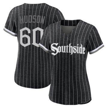 Replica Bryan Hudson Women's Chicago White Sox Black 2021 City Connect Jersey