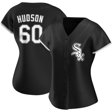 Replica Bryan Hudson Women's Chicago White Sox Black Alternate Jersey