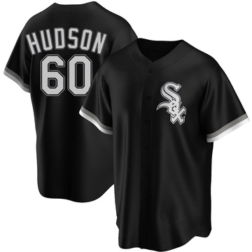 Replica Bryan Hudson Youth Chicago White Sox Black Alternate Jersey